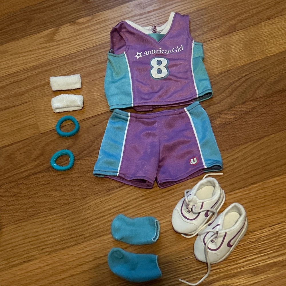 american girl basketball outfit